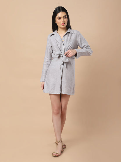 Hemp Shirt Dress